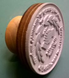 medium size picture of circular inkstamp bottom